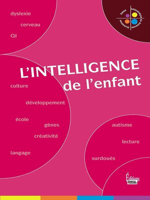 cover image of L'Intelligence de l'enfant